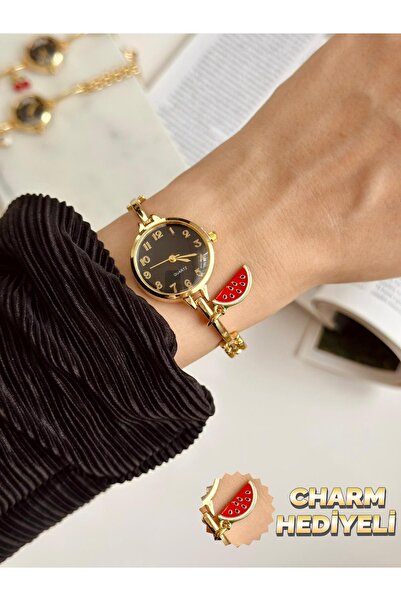 MERW Vanessa Model Watermelon Charm Gift Women's Wristwatch