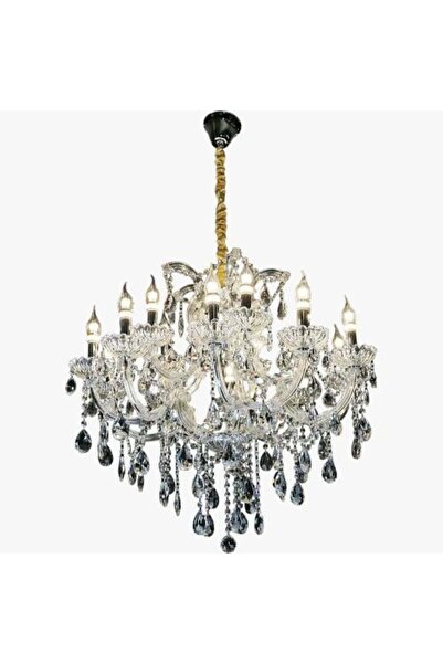 Humer Silver Candle Holder Chandelier