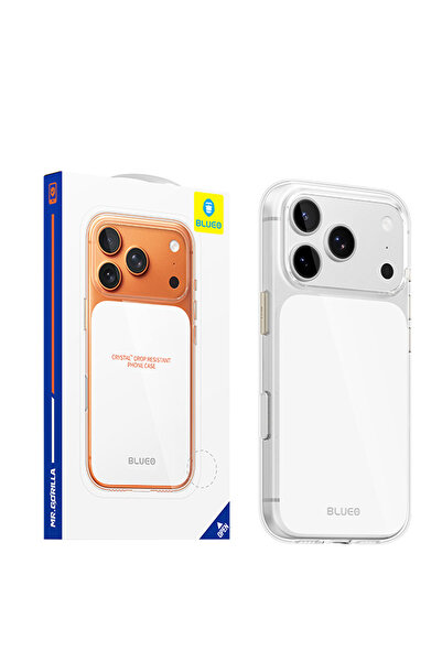 BLUEO iPhone 17 Pro Compatible Magsafe Transparent Anti-Yellowing Magnetic Ca...