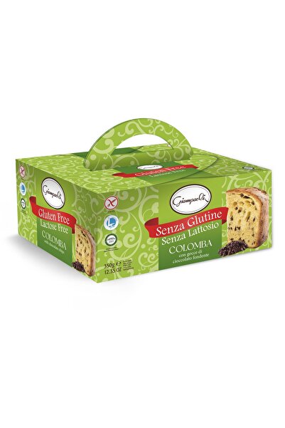 GIAMPAOLI Cozonac fara gluten, fara lactoza, Colomba, cu pepite de ciocolata