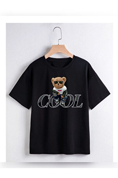 TİMİSİVA Μπλουζάκι Unisex oversized με τύπωμα με κοντό μανίκι και λαιμόκοψη, ...