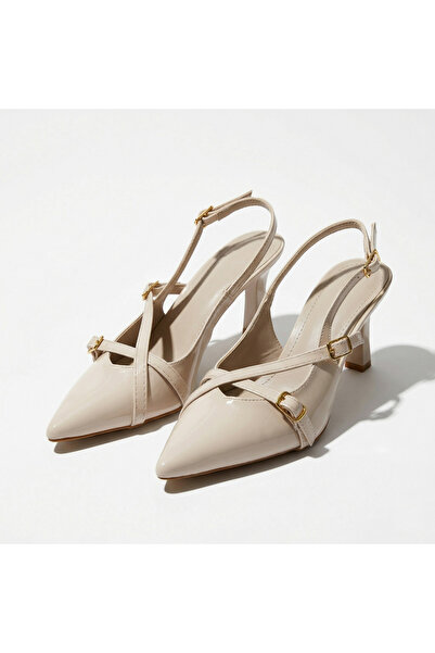 TopukTrend Women's Heeled Shoes Patent Leather Women's Heeled Shoes Double St...