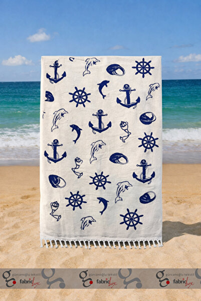 Fabric Box 100% Natural Bamboo Muslin Printed Peshtemal Bath Towel Turkish To...