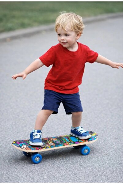 ydn Resimli Küçük Boy Çocuk Kaykay 43x13 cm