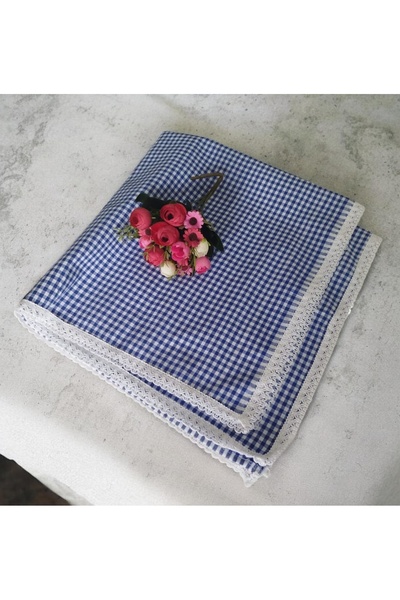 denizli hatırası Багатоцільова скатертина з квадратного мережива Poti