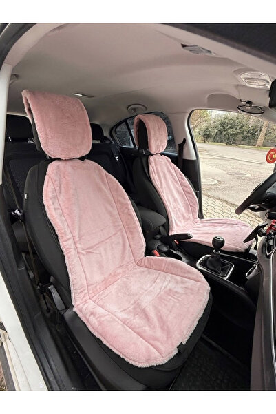 Oto Aksesuarcım Μαλακό βελούδινο γούνινο κάλυμμα προστασίας προσώπου καθίσματ...