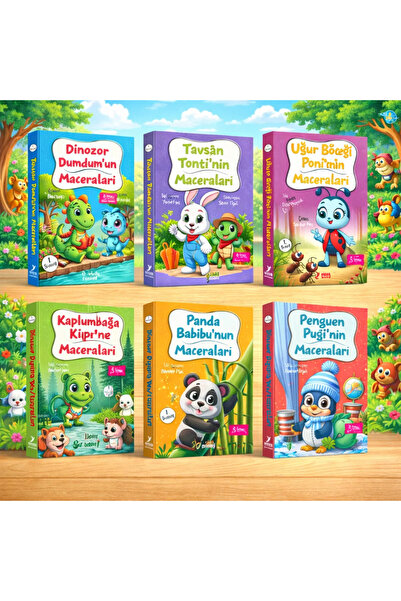 Yuva Yayınları Yuva 1. Sınıf Hikaye Seti 6 set 60 Kitap Her Kitap 16 Sayfa Şe...
