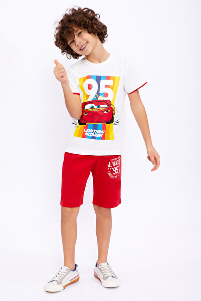 Disney Set din două piese cu tricou și pantaloni scurți pentru băieți