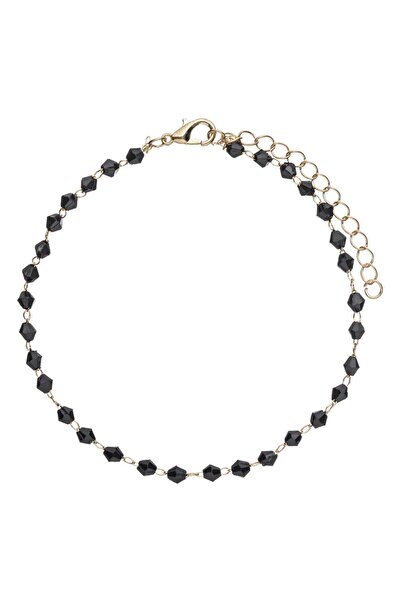 OEM Black Rosary Anklet for Women