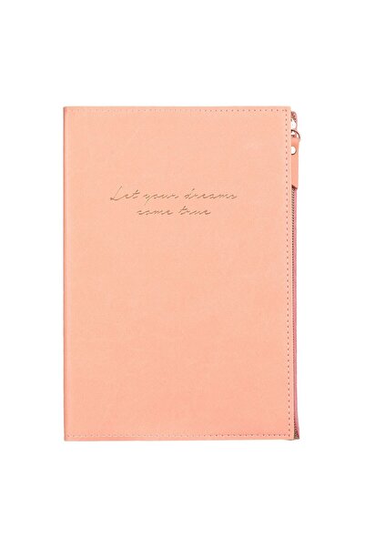 OEM Carnetel Notite A5 Corai cu Fermoar "Let Your dreams come true" - 80F