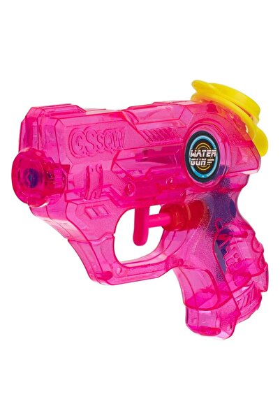 OEM Transparent Fuchsia Plastic Water Gun 12 centimeters