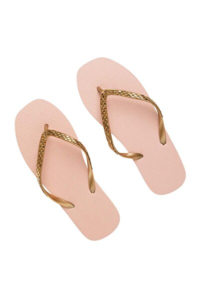 OEM Papuci de Plaja Roz Nude Curelusa cu Strass pentru Femei 39-40