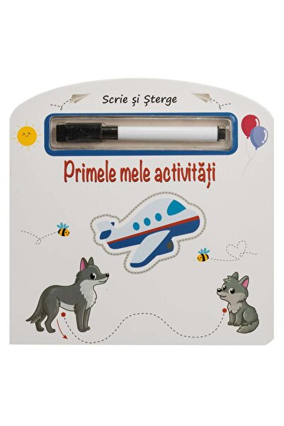 OEM My First Activities Book "Write & Erase" & Carioca - 5F