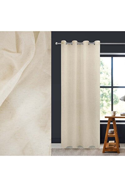 OEM Perdea Decorativa Ecru cu Inele 140x260cm