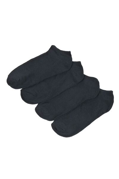 OEM Șosete pentru bărbați scurte, negru, set 4 perechi, mărimea 40-42 – confo...