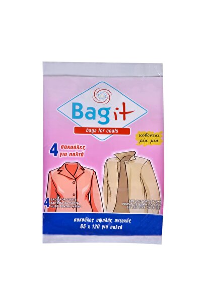 OEM Huse Depozitare Paltoane Transparente 65x120cm - 4buc