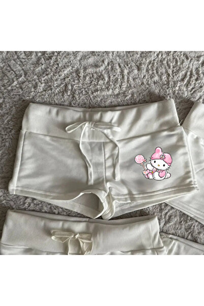 Gofeel My Melody Printed Mini Shorts