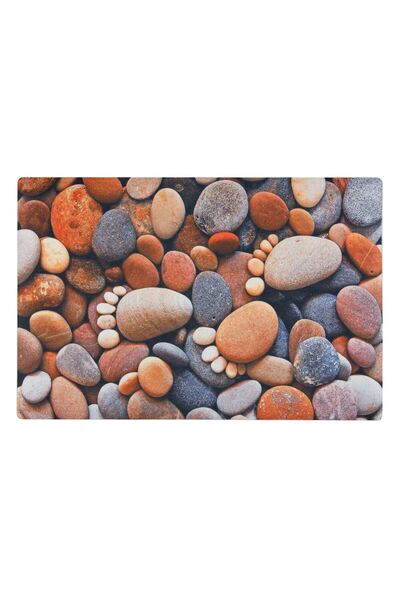OEM Covoras Intrare cu Model Pietre Color 60x40cm