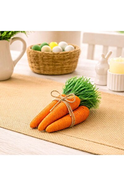 OEM Easter Decorations Carrots with String 30 centimeters - 3pcs