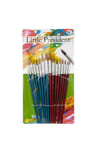 OEM Round Tip Painting Brush Set - 16 pcs