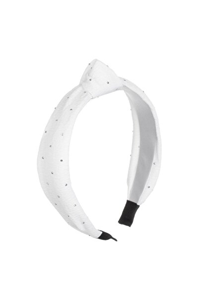 OEM Coronita Par Alba cu Strass & Nod