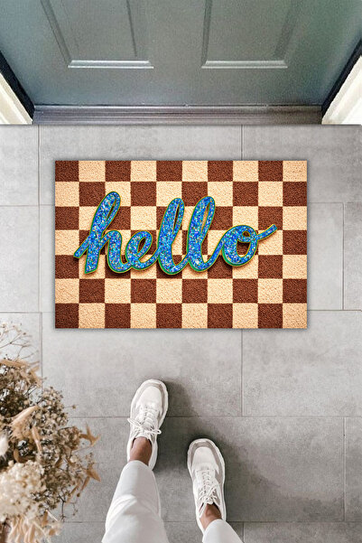 Dormot Covoraș modern cu imprimare digitală - Covoraș elegant pentru ușă, cu ...