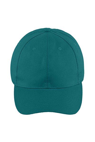 OEM Γυναικείο βαμβακερό καπέλο σε χρώμα πετρόλ