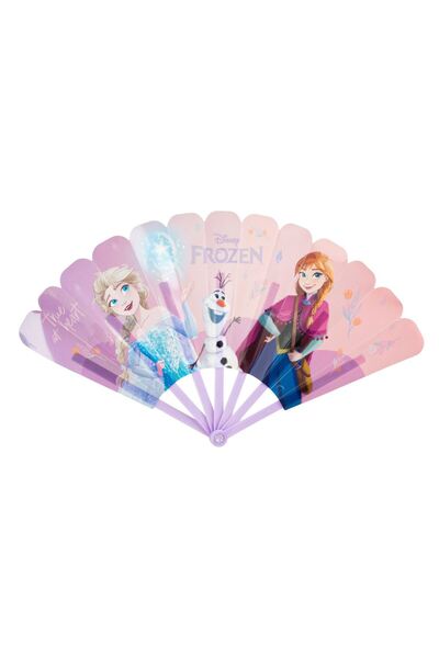 OEM Lilac Frozen Children's Fan 24cm