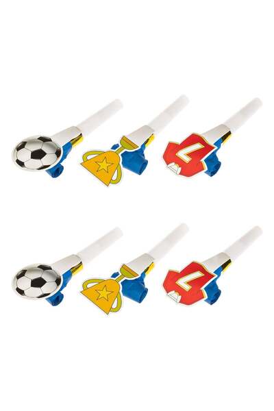 OEM Suflatori de Petrecere Fotbal - 6buc