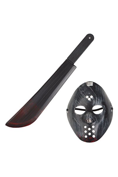 OEM Αιματηρή Μάσκα και Σετ Μεταμφίεσης με Μαχαίρι