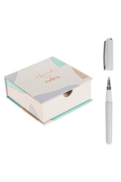 OEM Σημειωματάρια με θήκη για στυλό και μήνυμα  "Σκέψου Μεγάλο " 10,5x4x10,5 ...