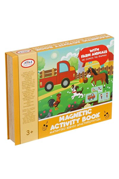 OEM Μαγνητικό παιχνίδι με θέμα τα αγροτικά ζώα