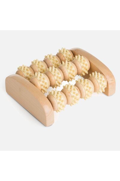 OEM Wooden Foot & Sole Massager 14x12x5cm