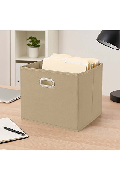 OEM Beige Storage Box 31x31x31cm