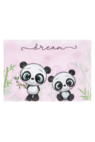 OEM Folder with Staples Panda Bear Pattern "Dream" 33x24cm