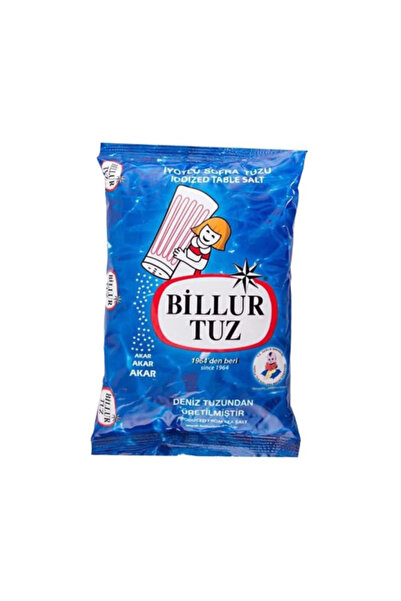 Billur İyotlu Sofra Tuzu 750 Gr