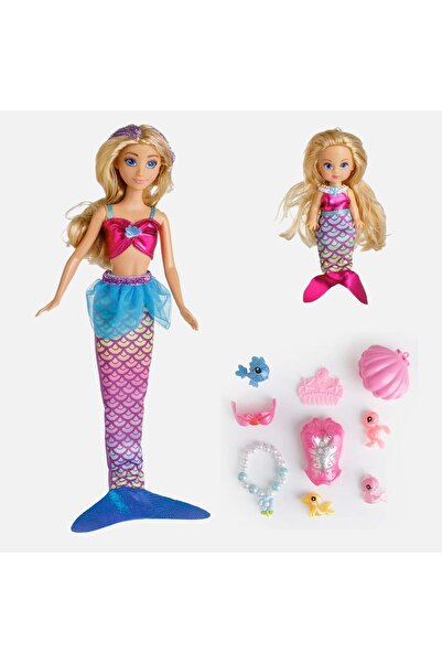 OEM Mermaid Mannequin Doll with Tail Accessories & The Little Mermaid 33 cent...