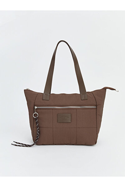 LC Waikiki Parachute Fabric Quilted Women's Shoulder Bag