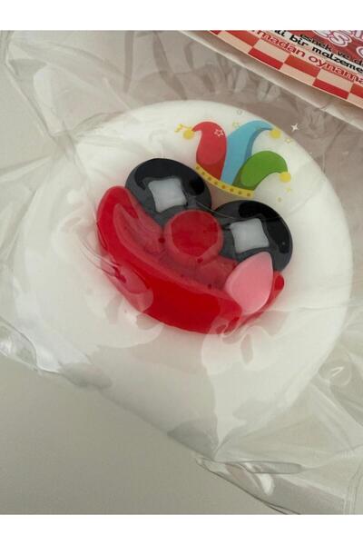 Bumelo Joker Surat Squishy-Sukuşi-Moj moj Stres Topu Beyaz Büyük Boy