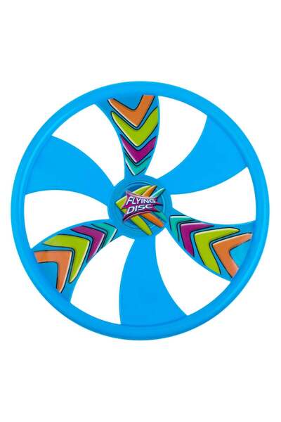 OEM Μπλε Πολύχρωμο Πλαστικό Φρίσμπι Ø30 εκατοστά