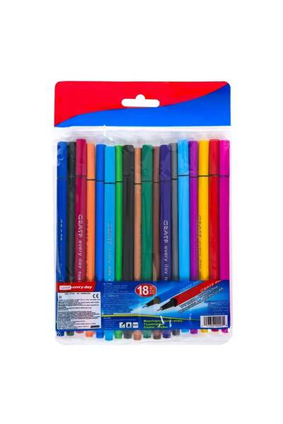 OEM Set Carioci Triunghiulare Varf Subtire - 18buc