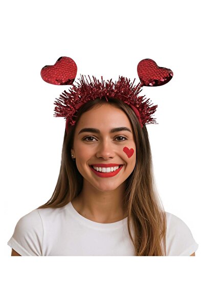 OEM ΚΟΚΚΙΝΗ ΚΟΡΔΕΛΑ ΜΑΛΛΙΩΝ ΜΕ ΚΑΡΔΙΕΣ ΚΑΙ ΣΧΕΔΙΑ ΜΕ ΠΙΤΣΙΛΙΕΣ