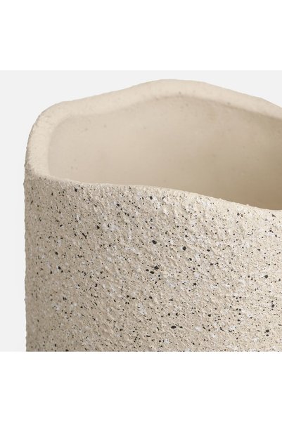 OEM Masca Ghiveci Flori Ceramica cu Farfurie Ø12,6x10,9 centimetri - 0,6L