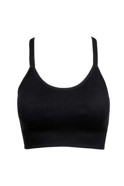 OEM Black Bustier with Support for Women Large-XLarge