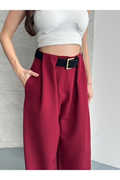 AYZEY Bridge Detail Plazzo Pants