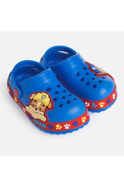 OEM Blue Clogs with Paw Patrol Pattern for Children 24-25