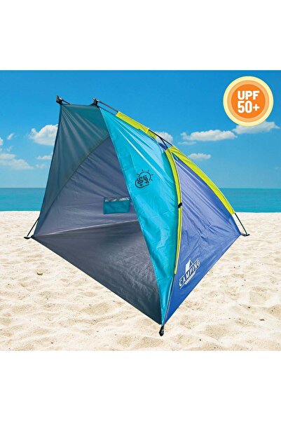 OEM Ciel Blue Αδιάβροχη Σκηνή (2 Ατόμων) UPF 50+ για την Παραλία 220x115x115εκ.