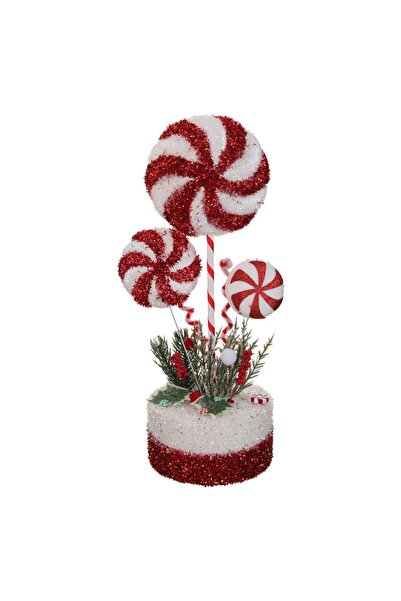 OEM Χριστουγεννιάτικη Διακόσμηση με Γλειφιτζούρια Καραμέλες Ø5.5x43εκ.