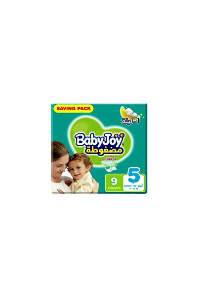 Baby Joy ( Size 5 Large Diapers - ( 9 Diapers