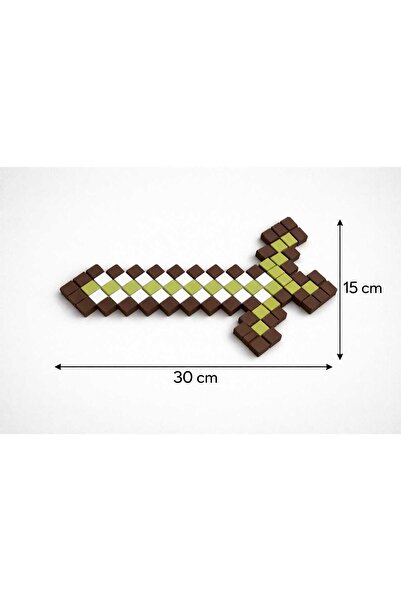 BASKIMARKETİM Minecraft Pixelli Kılıç